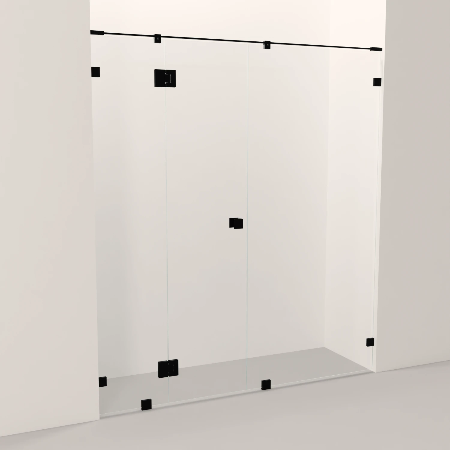 Fastglass - Dør - Glassfelt uten magnet (25a)