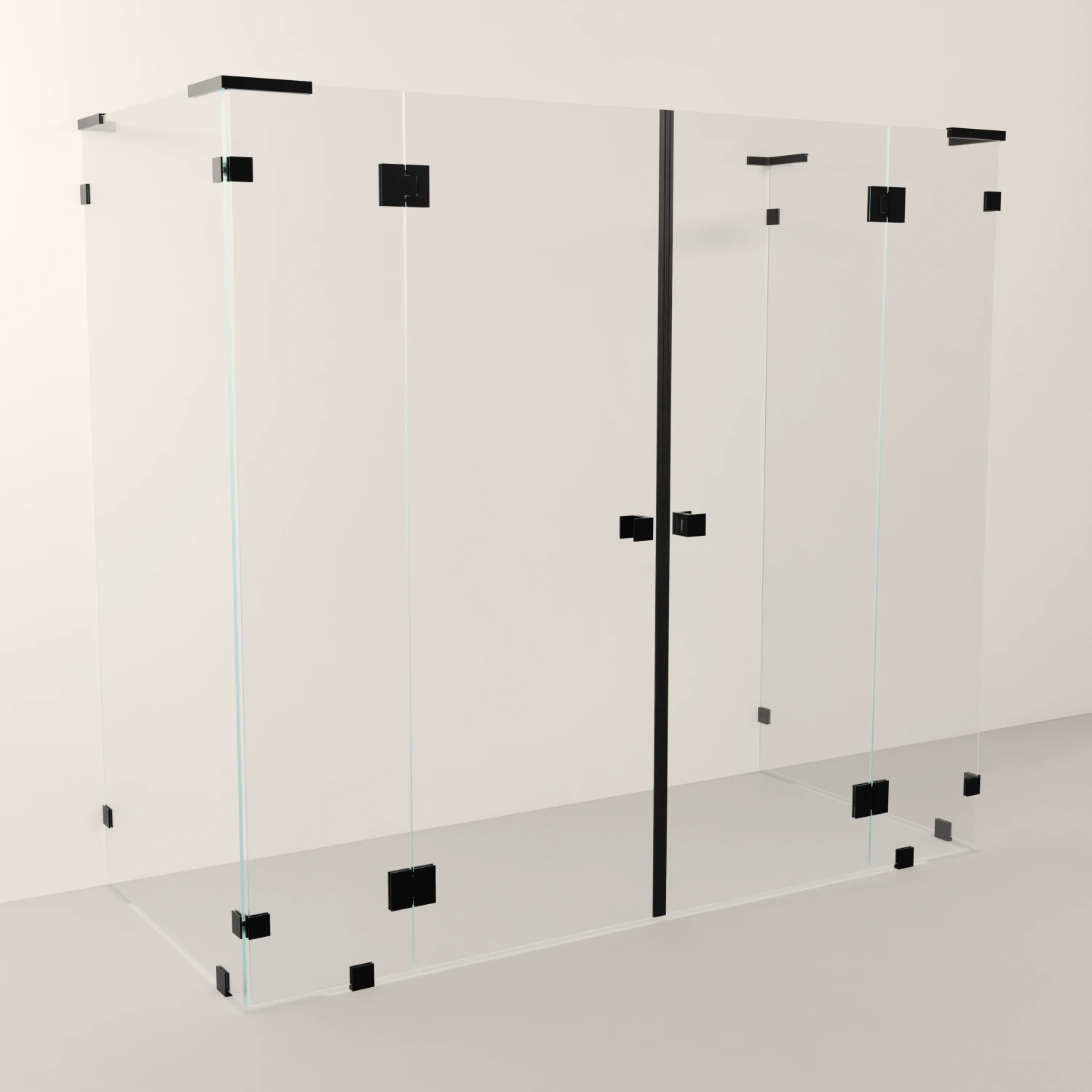 Glass - Glass - Dør - Dør - Glass - Glass med magnetprofil (12a)